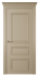Межкомнатная дверь Дрезден 3 (глухая)  Эмаль латте