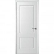 Межкомнатная дверь Стефани-2 белая эмаль ДГ