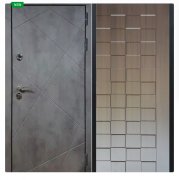 Дверь Урбан темный 3д Эковенге