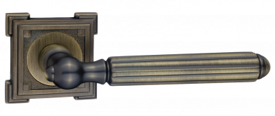 Ручка дверная "Стелла", бронза ант.матовая