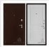 Дверь входная взломостойкая Феникс 3K, цвет медный антик, панель -  турин цвет эмаль белая Дверь входная взломостойкая Феникс 3K, цвет медный антик, панель -  турин цвет эмаль белая