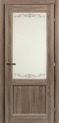 Дверь 63.24 ДО 21- 9, стекло  Кружево (Сонома)