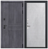 Дверь Берген - ФЛ-256 (10мм, бетон снежный)