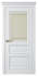 Межкомнатная дверь Riva Classica 2 (ст.стелла) Экошпон белый шелк