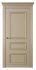 Межкомнатная дверь Дрезден 3 (глухая патина)   Эмаль латте