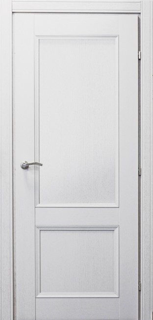 Дверь Шпон дуба 33.23 ДГ 21- 9 (Эмаль белая)