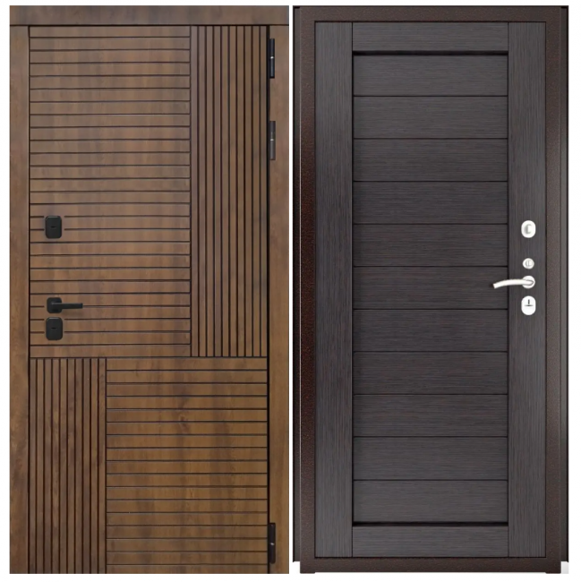 Дверь Авеста - Экошпон СБ-3 (16мм, венге)