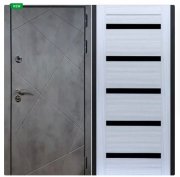 Дверь Урбан темный SB Сандал белый black