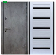 Дверь Урбан темный SB Сандал белый black Дверь Урбан темный SB Сандал белый black