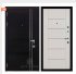 Дверь входная взломостойкая Сенатор Карбон, цвет черная мозаика,  панель - light md 003 цвет белый ясень Дверь входная взломостойкая Сенатор Карбон, цвет черная мозаика,  панель - light md 003 цвет белый ясень