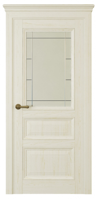 Межкомнатная дверь Riva Classica 2 (ст.стелла) Экошпон дуб белый с патиной Межкомнатная дверь Riva Classica 2 (ст.стелла) Экошпон дуб белый с патиной