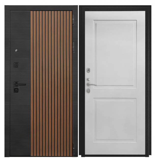 Дверь Luxor-48 - ФЛ-609 (L-52, 10мм, белый матовый) Дверь Luxor-48 - ФЛ-609 (L-52, 10мм, белый матовый)