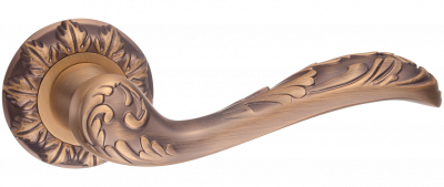 Ручка дверная "Орнелла", кофе