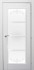 Дверь Шпон дуба 33.40 ДО 21- 9, стекло Денор (Эмаль белая)