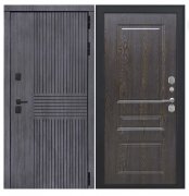 Дверь Берген - ФЛ-701 (10мм, дуб шоколад)