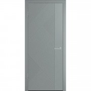 Межкомнатная дверь Синди-13 серая эмаль