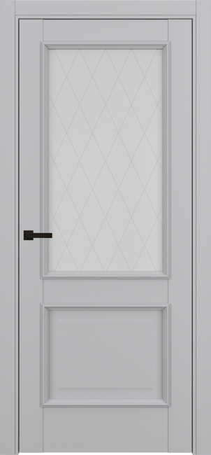 Межкомнатная дверь Classico 13 Nardo grey White Crysta