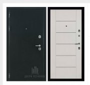 Дверь входная Президент Х7, цвет хамелеон антик, панель -  light md 003 цвет белый ясень