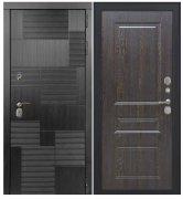 Дверь Luxor-47 - ФЛ-701 (10мм, дуб шоколад)