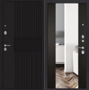 Дверь ZMD Черный кварц Зеркало XXL Венге