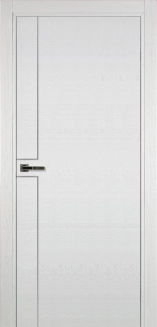 Дверь Шпон дуба 707 ДГ 21- 9 (Эмаль белая по шпону)