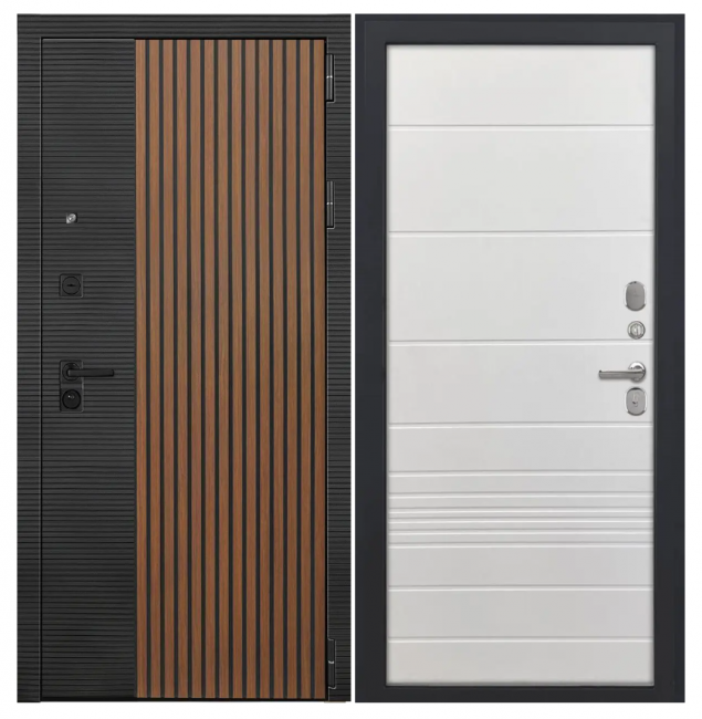 Дверь Luxor-48 - ФЛ-700 (10мм, ясень белый) Дверь Luxor-48 - ФЛ-700 (10мм, ясень белый)