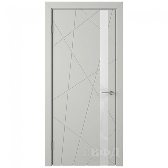 Межкомнатная дверь Флитта 26 ДО Cotton Белое лакобель Межкомнатная дверь Флитта 26 ДО Cotton Белое лакобель