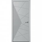 Межкомнатная дверь Синди-2 РАЛ7047 эмаль