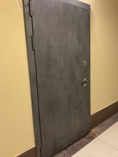 Дверь ZMD Лофт бетон 116 Венге