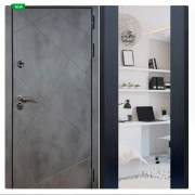 Дверь Урбан темный Зеркало XXL Венге Дверь Урбан темный Зеркало XXL Венге