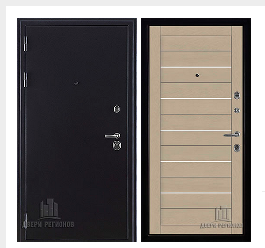 Дверь входная Колизей, цвет темное серебро антик, панель -  light 2127 цвет кремовый soft