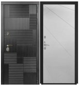 Дверь Luxor-47 - ФЛ-291 (Line, 10мм, белый софт)