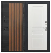 Дверь Luxor-48 - ФЛ-707 (10мм, белый софт)