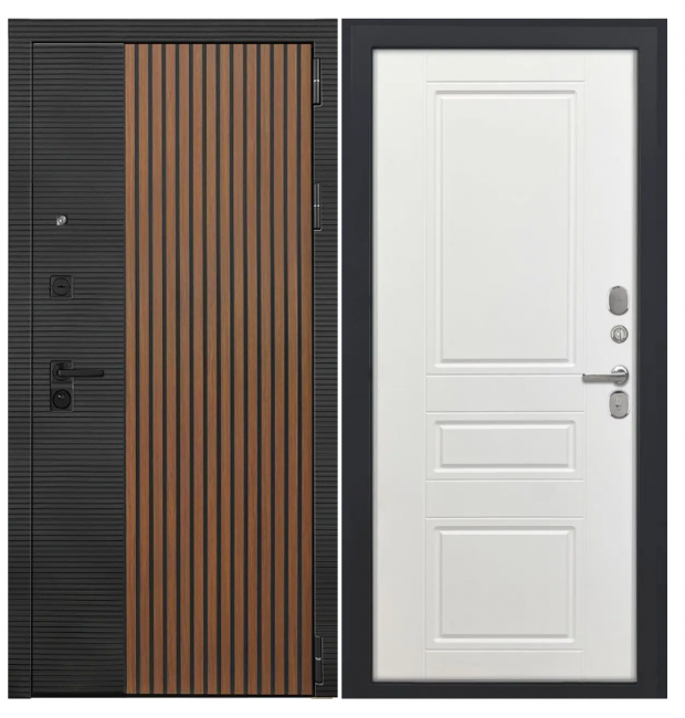 Дверь Luxor-48 - ФЛ-707 (10мм, белый софт)