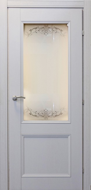 Дверь Шпон дуба 33.24 ДО 21- 9, стекло Денор (Эмаль светло-серая) Дверь Шпон дуба 33.24 ДО 21- 9, стекло Денор (Эмаль светло-серая)