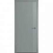 Межкомнатная дверь Синди-5 серая эмаль