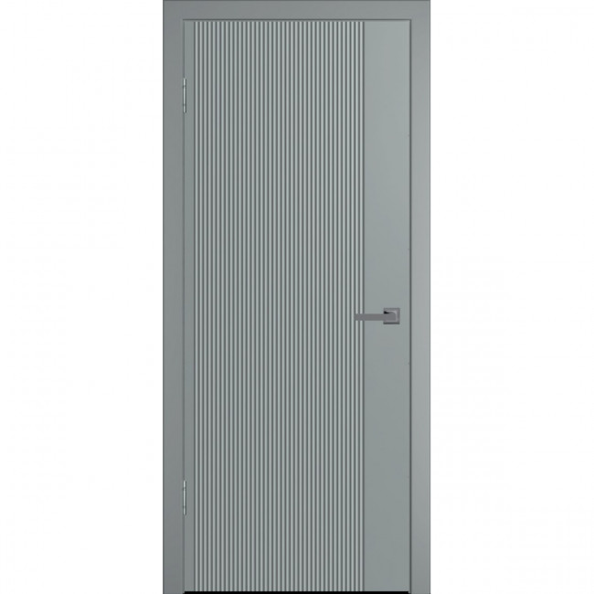 Межкомнатная дверь Синди-5 серая эмаль