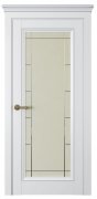 Межкомнатная дверь Riva Classica 4 (ст.стелла) Экошпон белый шелк Межкомнатная дверь Riva Classica 4 (ст.стелла) Экошпон белый шелк