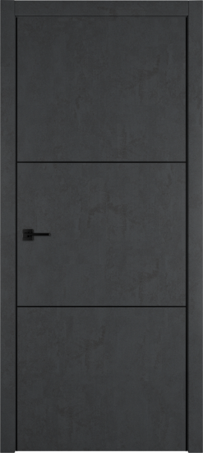 Дверь URBAN 2 | JET LOFT | BLACK MOULD | BE