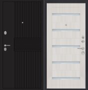 Дверь ZMD Черный кварц SB Сандал светлый