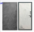 Дверь входная Прогресс, цвет темный бетон, панель - прогресс цвет светлый бетон Дверь входная Прогресс, цвет темный бетон, панель - прогресс цвет светлый бетон