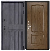 Дверь Берген - Лаура-2 (16мм, светлый мореный дуб)