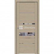 Межкомнатная дверь UniLine St 30023  бронзовое зеркало (Софт Кремовый) Межкомнатная дверь UniLine St 30023  бронзовое зеркало (Софт Кремовый)