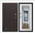 Дверь входная Вектор Лофт Z Зеркало Maxi, цвет горький шоколад, панель - вектор лофт z зеркало цвет белый ясень Дверь входная Вектор Лофт Z Зеркало Maxi, цвет горький шоколад, панель - вектор лофт z зеркало цвет белый ясень