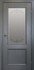 Дверь Шпон дуба 33.24 ДО 21- 9, стекло Денор (Эмаль серая)