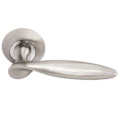 Ручка дверная КУПОЛ MH-09 SG Белый Никель