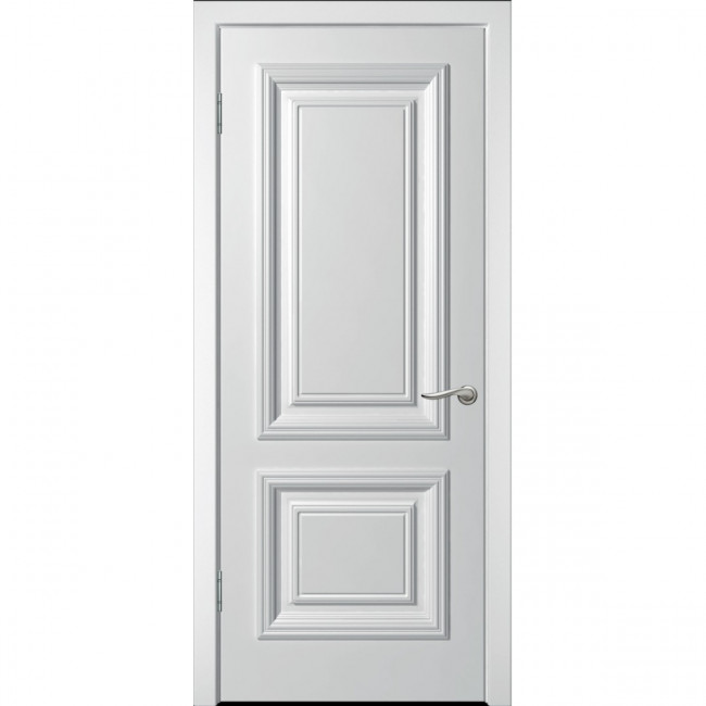 Межкомнатная дверь Дебют белая эмаль ДГ