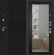 Дверь ZMD Черный кварц Зеркало стандарт Венге