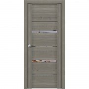 Межкомнатная дверь UniLine St 30023 серое зеркало (Софт Тортора) Межкомнатная дверь UniLine St 30023 серое зеркало (Софт Тортора)