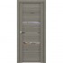Межкомнатная дверь UniLine St 30023 серое зеркало (Софт Тортора)
